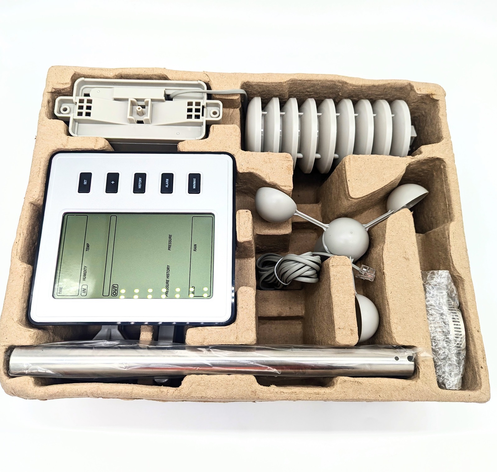 Professional Wireless Weather Station Earthcore + Accessories