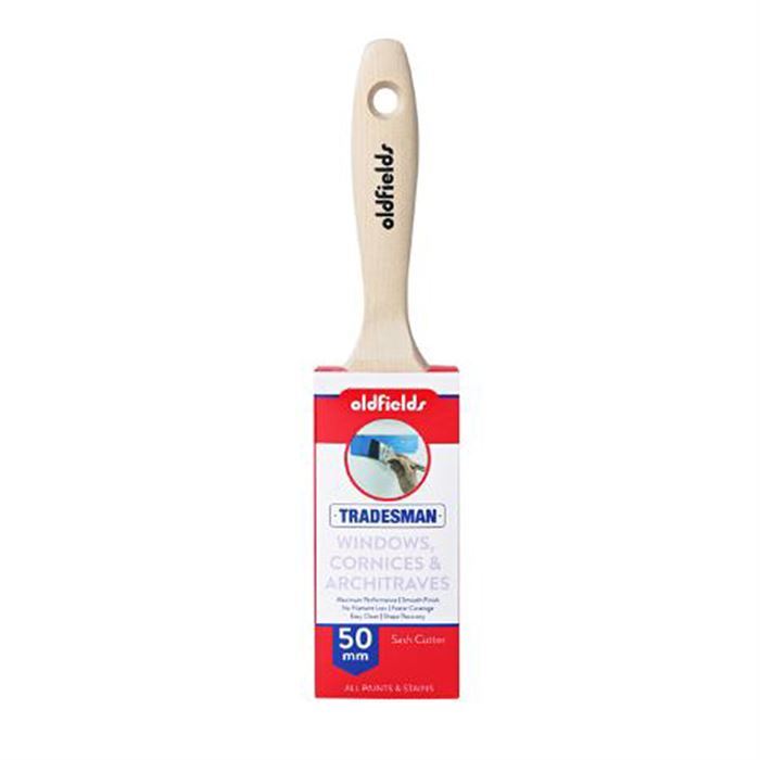 Oldfields Paintbrushes 50mm Tradesman Wall Brushes 3 Pack