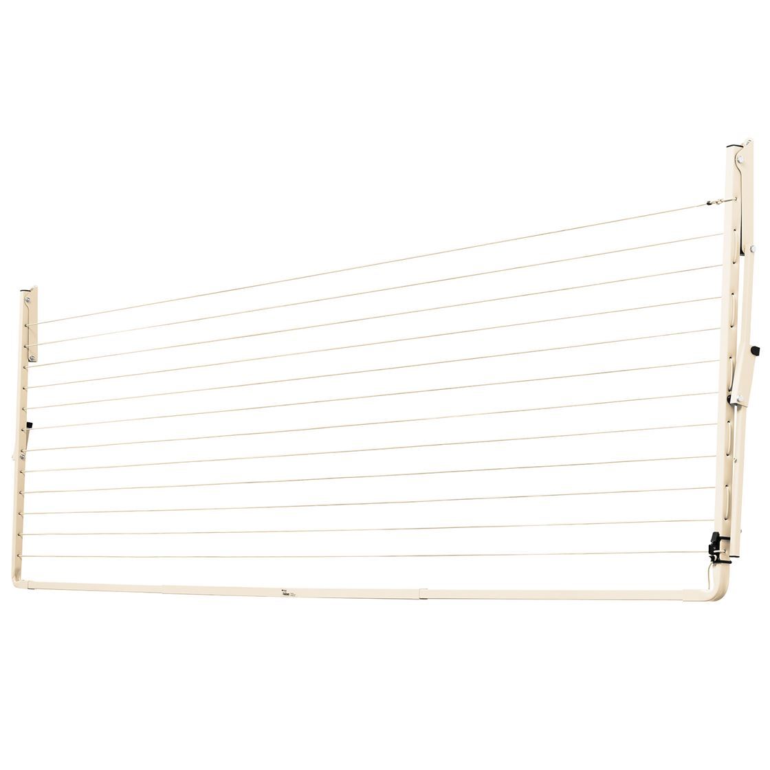 Austral Fold Down Clothesline Single Compact39 Classic Cream
