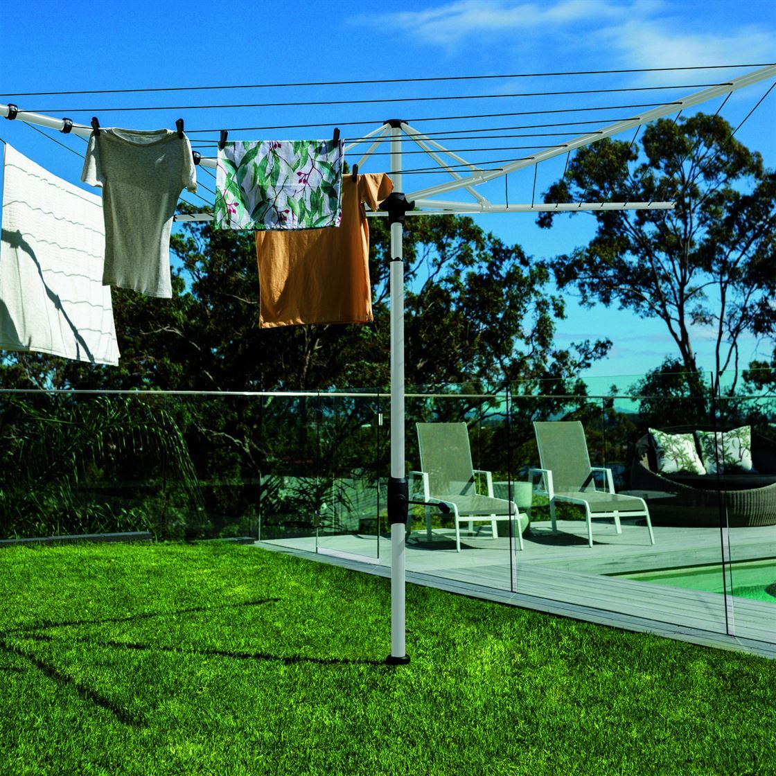 Hills Rotary 8 Line Clothesline Monument