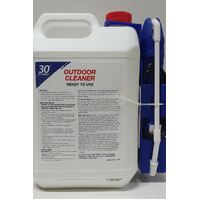 30 Seconds Outdoor Cleaner Rapid Clean 5L RTU Algae Moss and Mildew Removal