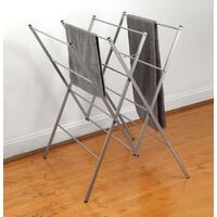 L.T. Williams Clothes Airer "W' Shape Heavy Duty Metal Frame Collapsible Airer