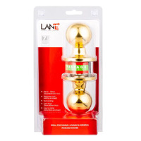 Lane Bala Knobset Passage Polished Brass