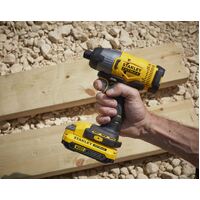 Stanley Fatmax V20 Cordless 18V Hammer Drill / Impact Driver Combo Kit + Batteries and Charger