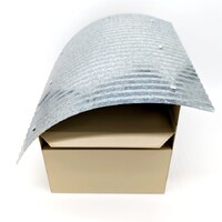 Premium Letterbox w/Corrugated Roof Paperbark Premium Letter Box