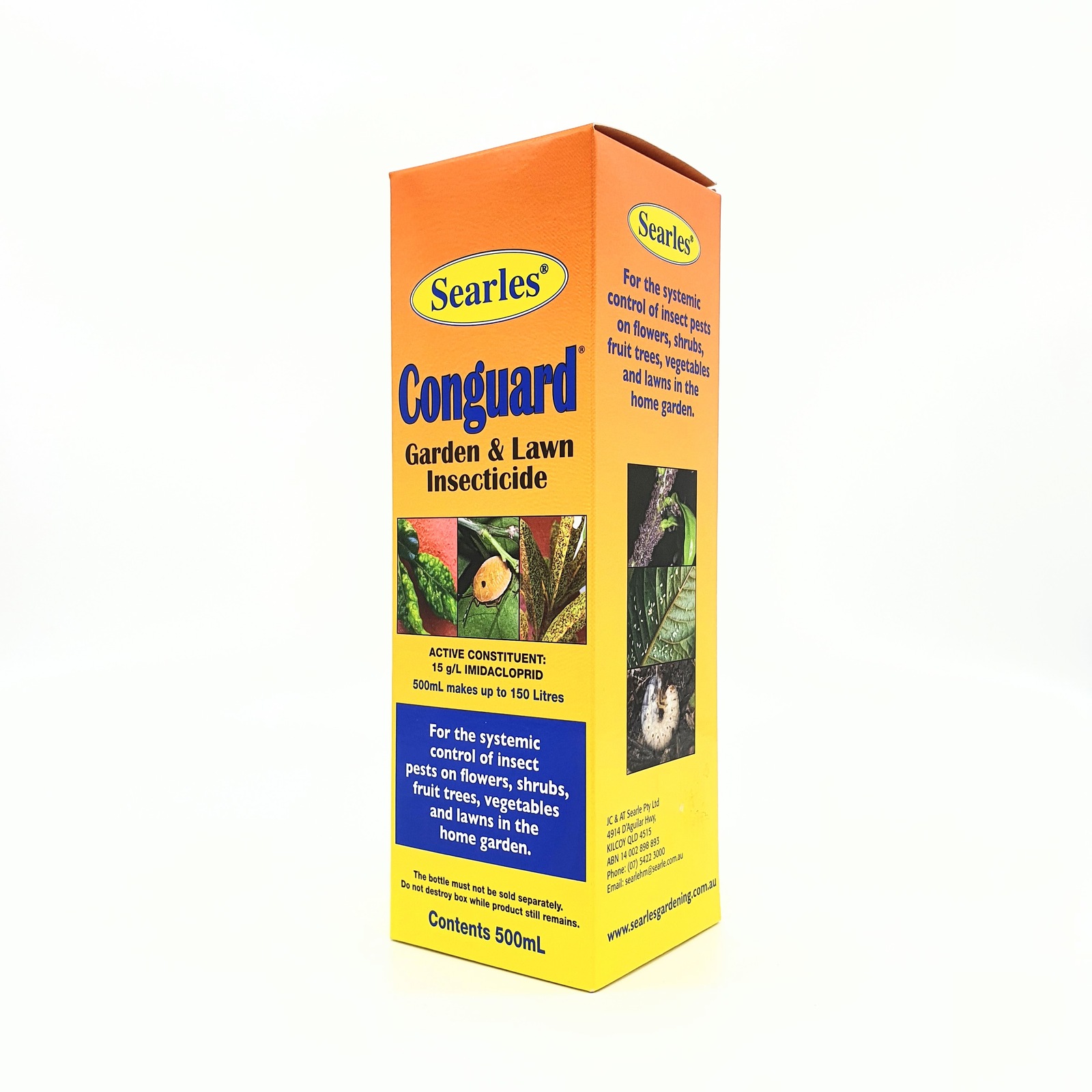 Searles Conguard Insecticide Garden and Lawn Concentrate 500ml Systemic Protection