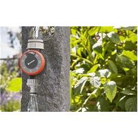 Gardena Mechanical Tap Timer 2 Hour Water Timer + Bonus Hose Connector