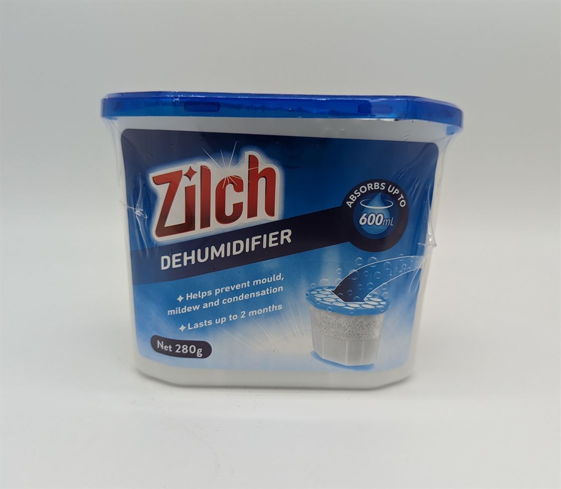 Dehumidifier 280g Zilch 4 Pack (4 x 280g) Mould / Mildew Preventative