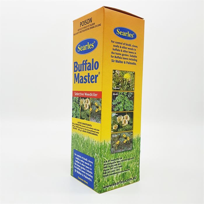 Searles Buffalo Master Herbicide 500ml Selective Weed Killer