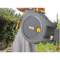 Hozelock Auto Reel Automatic Retracting Hose Reel with hose (25m)