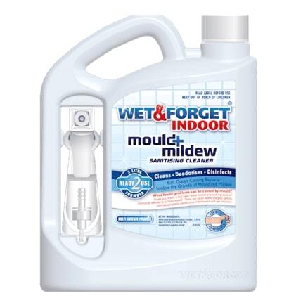Wet & Forget Indoor 2L Mould and Mildew Sanitising Cleaner