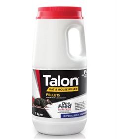 Talon Rat and Mouse Pellets 1Kg One feed eliminate