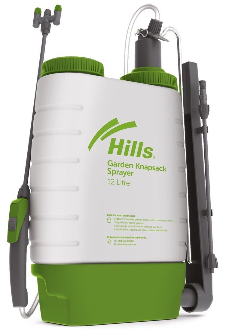 Hills 12L Knapsack Multipurpose Garden & Chemical Industrial Sprayer