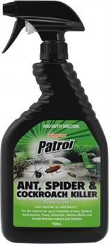 Amgrow Patrol Ant Spider Cockroach Killer 750ml RTU Trigger Sprayer