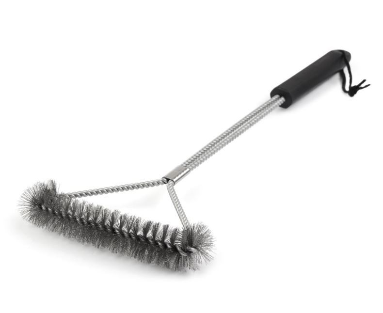 Grillman BBQ Grid Grill Brush - Stainless Steel Bristle Barbecue Cleaner