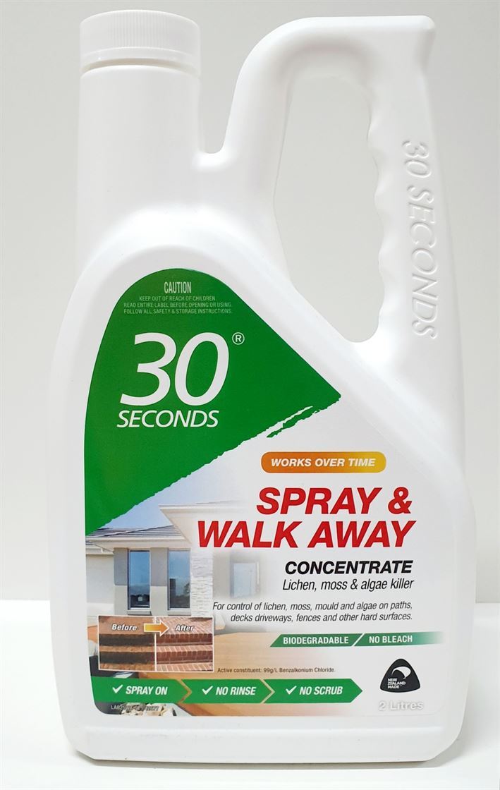 30 Seconds Spray & Walk Away 2L Concentrate 