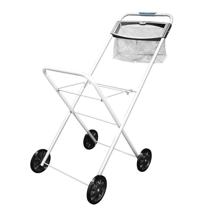 Laundry Trolley Hills Premium with Peg Basket