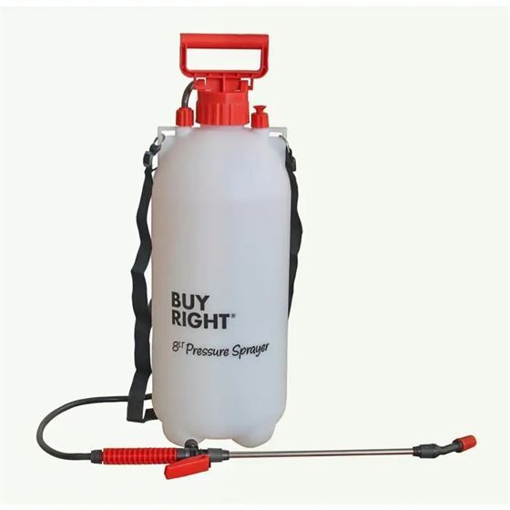 8L Chemical & Garden Pressure Sprayer Insecticide, Herbicide Pump Sprayer