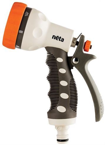 Neta Spray Gun Multi-Purpose 7 Pattern 12mm Click-On