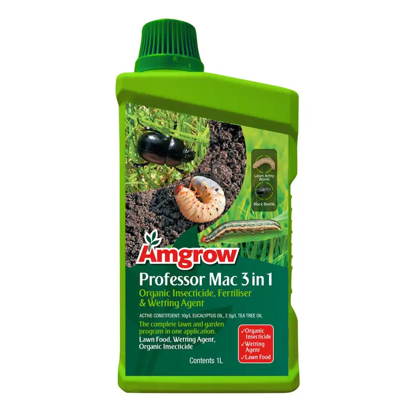 Professor Mac 3in1 Organic Insecticide, Fertiliser & Wetting Agent Amgrow