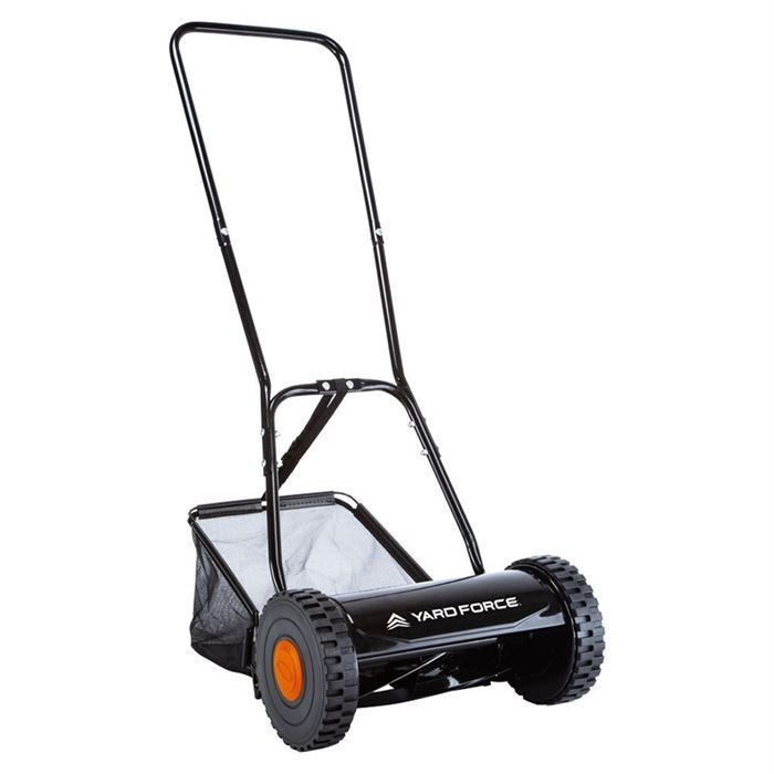 30cm Push Mower Yard Force Hand Lawn Mower with Catcher