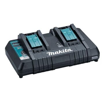 Makita Same Time Dual Port Rapid Charger DC18RD for 18V Batteries