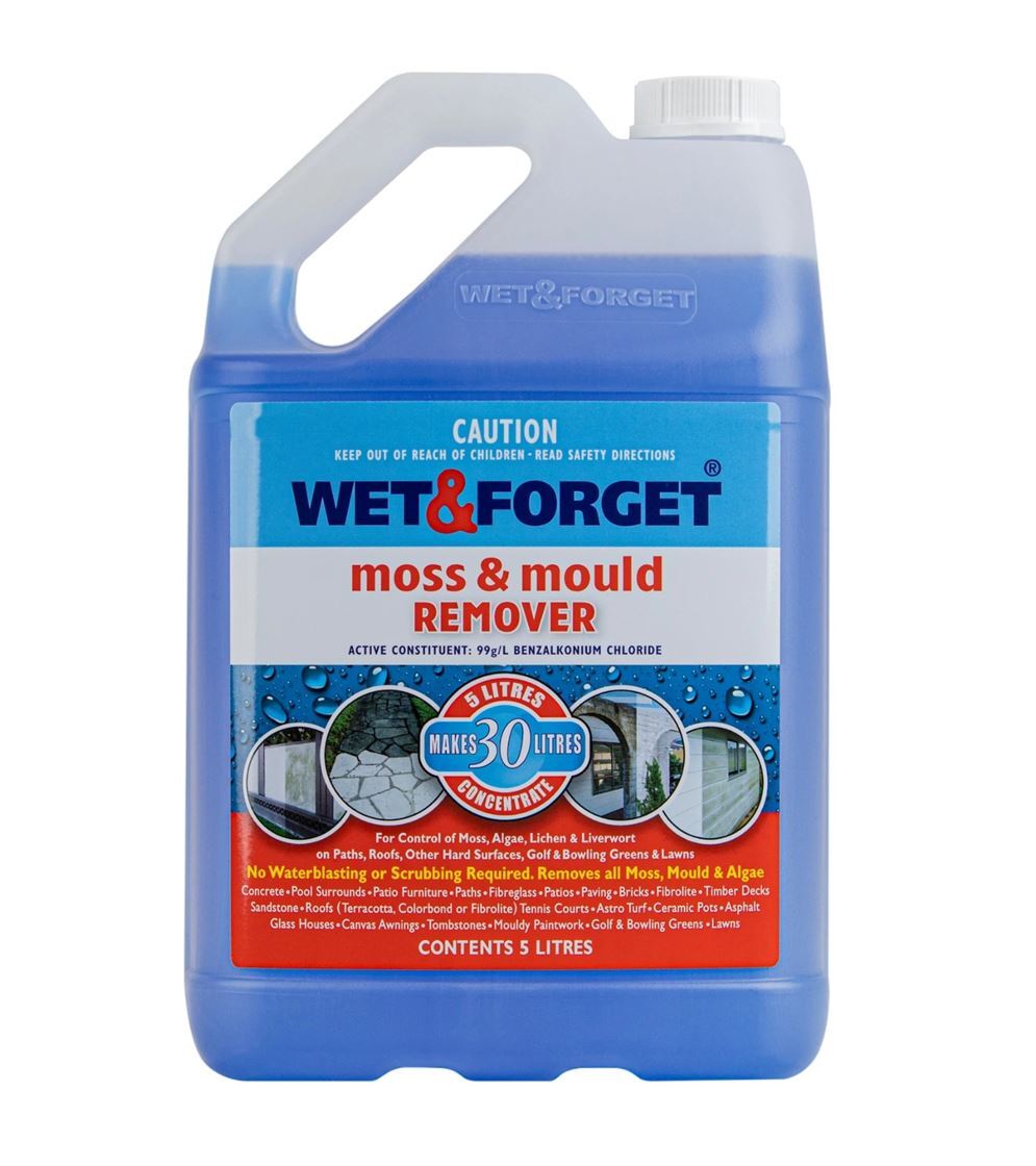 Wet & Forget Moss and Mould Remover 5L