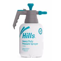 Hills 1.5L Heavy Duty Pressure Sprayer Industrial Chemical & Garden Viton Seals