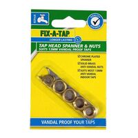 Vandal Proof Indoor Tap Spanner & Nuts Kit Fix-A-Tap