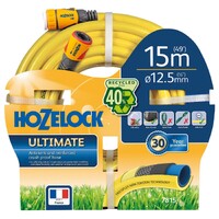 Hozelock Ultimate Hose anti-kink 15m 12.5mm Garden Hose with Fittings