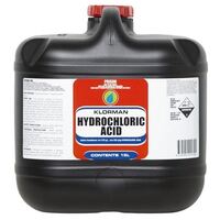 Hydrochloric Acid 32% 15Lt                                      | Empty 15lt Drum Exchange Required | Or first time deposit of $11.00 