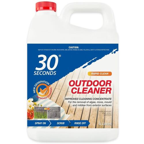 30 Seconds Outdoor Cleaner 5L Concentrate New Generation Formula
