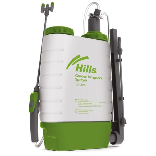 Hills 12L Knapsack Multipurpose Garden & Chemical Industrial Sprayer
