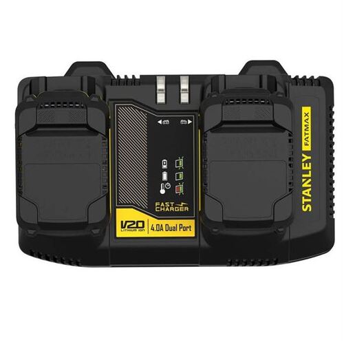Stanley FatMax V20 Series Dual Port Charger with USB Port