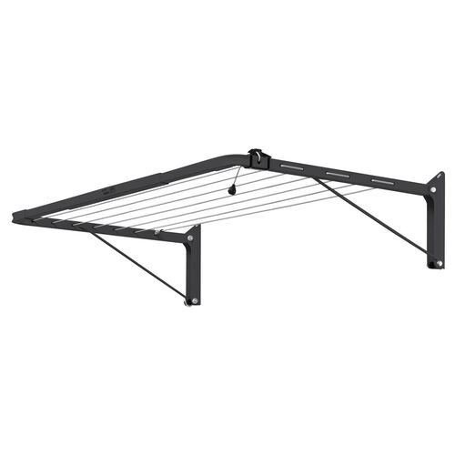 Austral Fold Down Indoor/Outdoor 1.2m Folding Frame Clothesline - Colours Available
